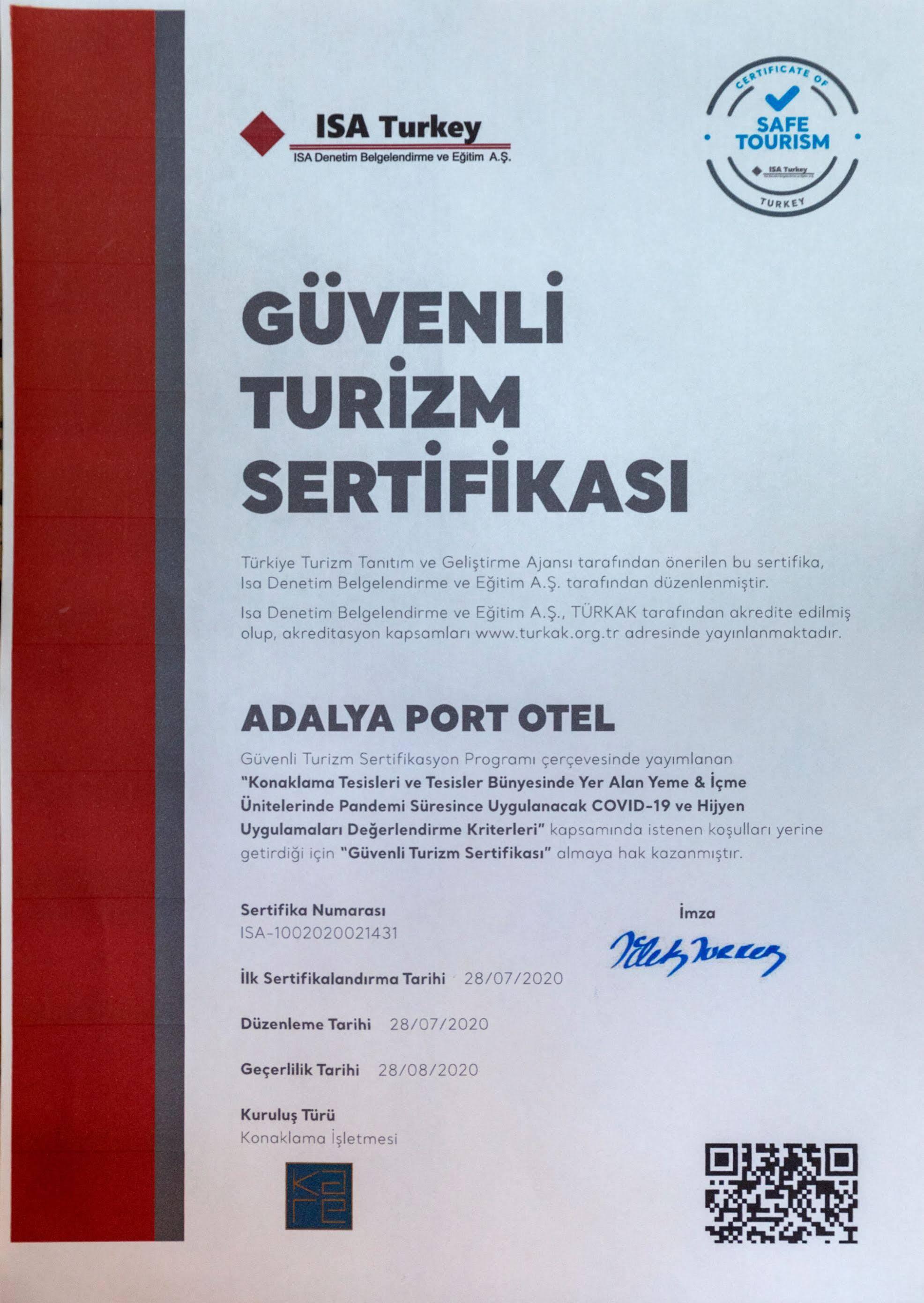 Adalya Port Hotel Antalya Ngoại thất bức ảnh